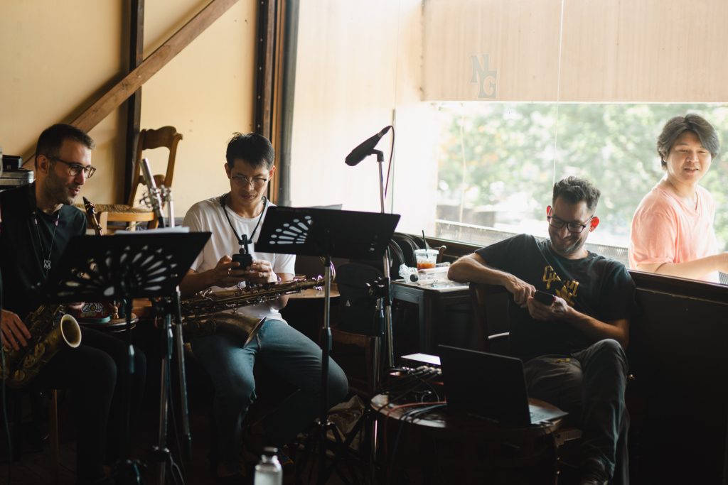 Arkive Sessions recording day at Northgate Arkive Bar, Chiang Mai