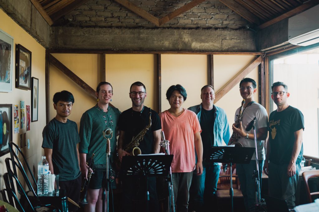 Arkive Sessions recording day at Northgate Arkive Bar, Chiang Mai